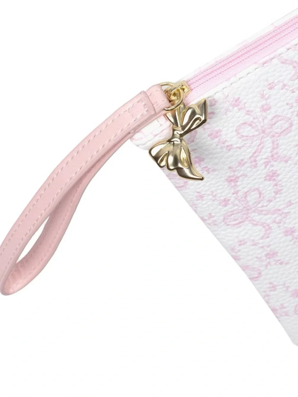 IN-HAND LoveShackFancy x Target - Yoobi Coquette Bow Flat Zip Pencil Case